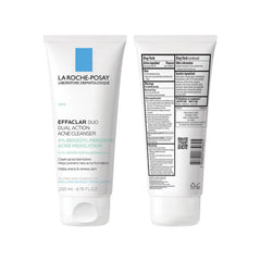 Effaclar Dual Action Acne Face Wash With 4% Benzoyl Peroxide