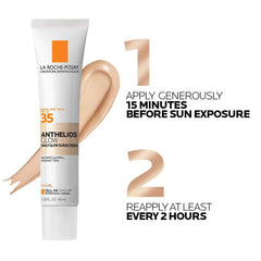 Anthelios Glow Face Sunscreen SPF 35