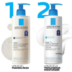 Lipikar AP+ Body Wash & AP+M Moisturizing Cream Set